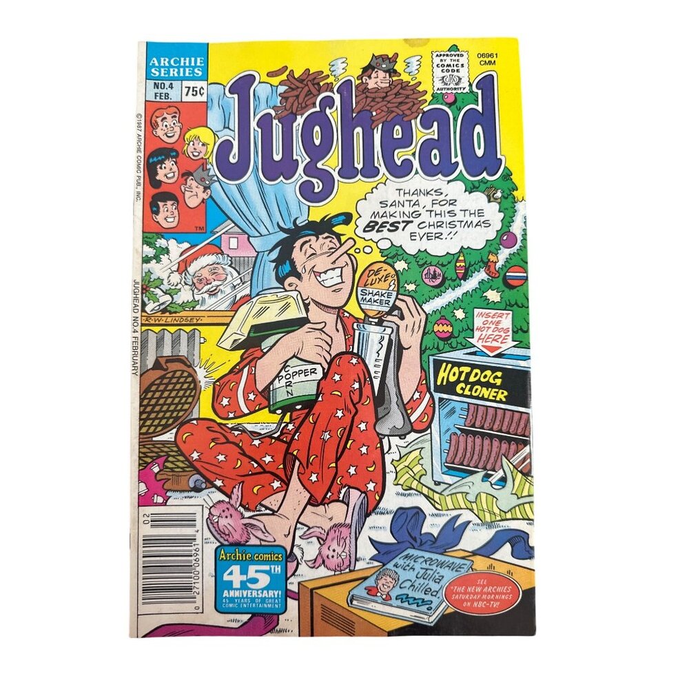 Archie Series Comics Jughead #4 February 1988 45th Bagged Boarded